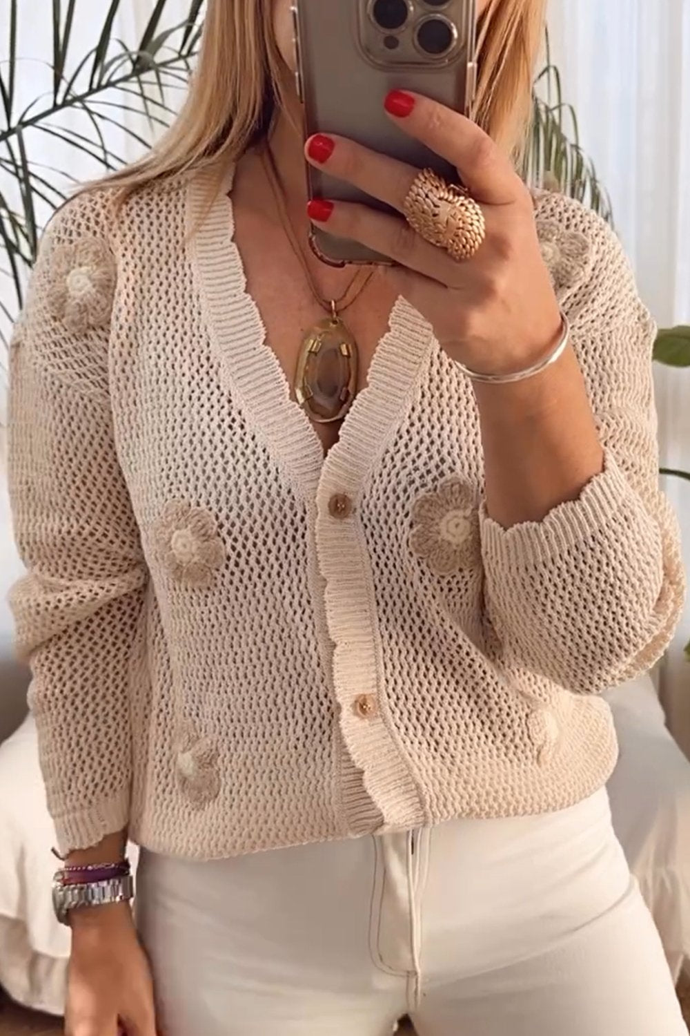 Women's Casual Knitted Cardigan