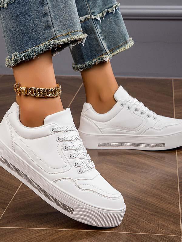 Lightweight breathable sneakers  soft sole casual shoes  white shoes