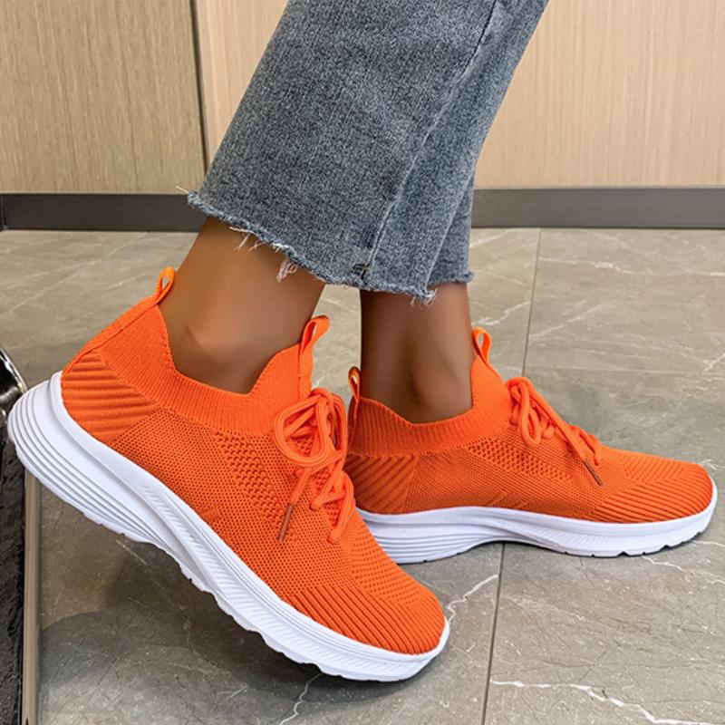 Women's Breathable Fly Woven Surface Lightweight Comfortable Casual Shoes